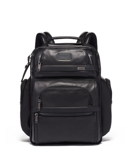 TUMI Brief Pack Leather Alpha 3 Collection