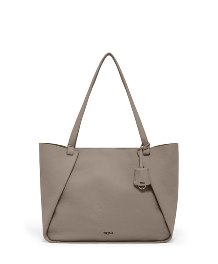 Valorie Tote Georgica Bags BESTJULY BIS color_grey EOSS KSA for her fw23 georgica Leather bag New collection new collection bags Ramadan2024 Totes TUMI Totes